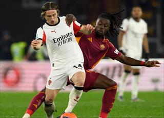 米兰客场1-1战平罗马，意甲21轮不败继续领跑争冠集团