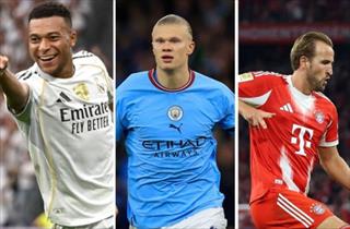 2025-2026赛季欧洲金靴排名：姆巴佩追平凯恩 哈兰德一球之差