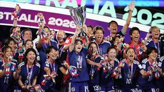 日本女足亚洲杯夺冠后强化国内支持，计划申办2039年世界杯