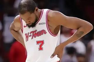 杜兰特右髌腱深度挫伤，火箭乐观期待G2复出