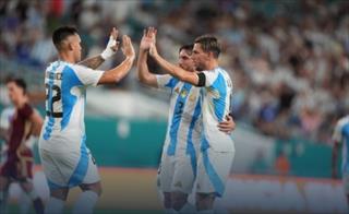 国际赛-阿根廷1-0小胜委内瑞拉 梅西轮休