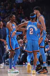 NBA更新新赛季首期战力榜：雷霆居首掘金次席，前10名有七支西部球队！