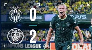 欧冠-哈兰德连场破门 曼城客场2-0黄潜