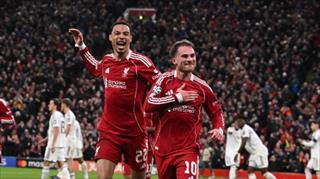 欧冠：麦卡利斯特头球制胜 利物浦1-0皇马