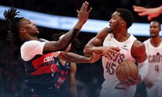NBA杯：米切尔25分5助5断 骑士148-114大胜奇才