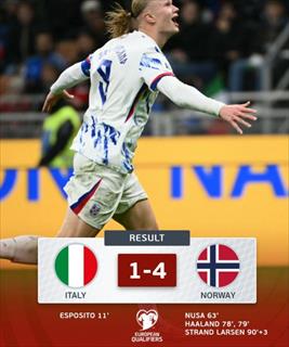 哈兰德独造16球率挪威重返世界杯 27年等待终迎新时代