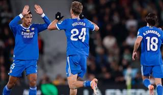 西甲：贝林厄姆传射赫伊森首球 皇马2-2埃尔切