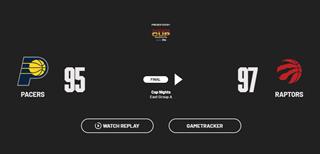 NBA杯：英格拉姆26分8板 猛龙97-95险胜步行者