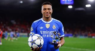 欧冠历史射手榜：26岁姆巴佩64球第六 3人破百球