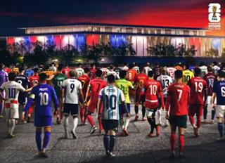 FIFA晒世界杯队长海报预热抽签： 梅西C位 姆巴佩C罗分列左右