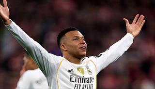 西甲：姆巴佩梅开二度 皇马3-0大胜毕尔巴鄂