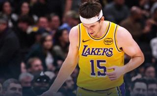 NBA常规赛：里夫斯44分5板11助 湖人123-120险胜猛龙