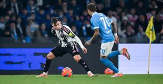 意甲：霍伊伦梅开二度 那不勒斯2-1尤文图斯