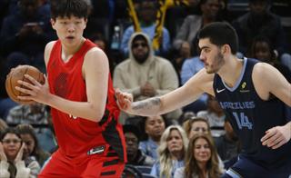 开拓者明日战鹈鹕 杨瀚森伤病报告：出战成疑