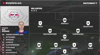 第七轮集锦RB莱比锡vs汉堡